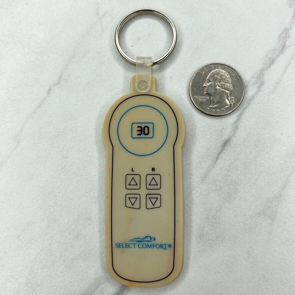 Select Comfort Advertising Keychain Keyring - Picture 2 of 8